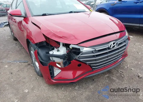 2019 Hyundai Elantra Sel from USA, damaged, VIN KMHD84LF0KU772605